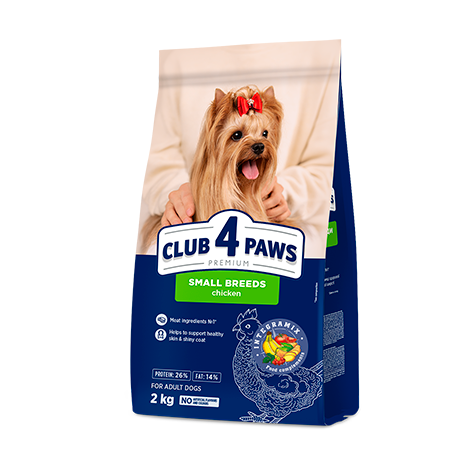 CLUB 4 PAWS PREMIUM KÜÇÜK IRK YETİŞKİN KÖPEKLER İÇİN KOMPLE KURU KÖPEK MAMASI