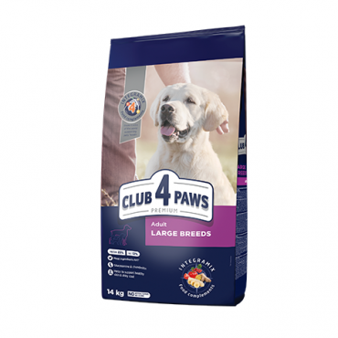 CLUB 4 PAWS PREMIUM BÜYÜK IRK YETİŞKİN KÖPEKLER İÇİN KOMPLE KURU KÖPEK MAMASI